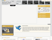 Tablet Screenshot of demoj5.mixwebtemplates.com