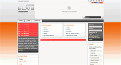 Desktop Screenshot of elxis.mixwebtemplates.com